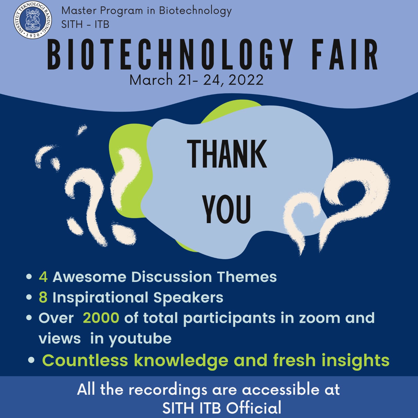 Pelaksanaan Biotechnology Fair 2022